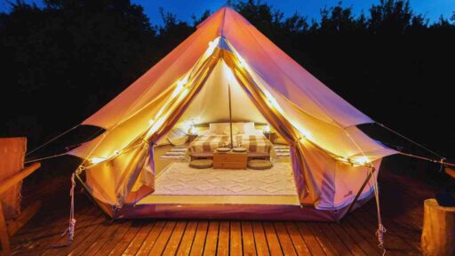 Glamping cosa accade?