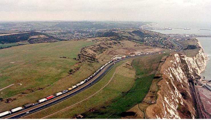 Dover panorama dove si trovano