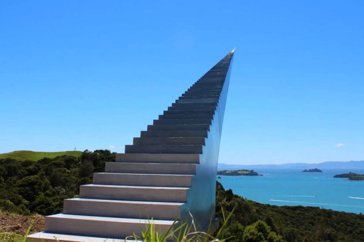 La scala del Paradiso passeggiata più bella d'italia