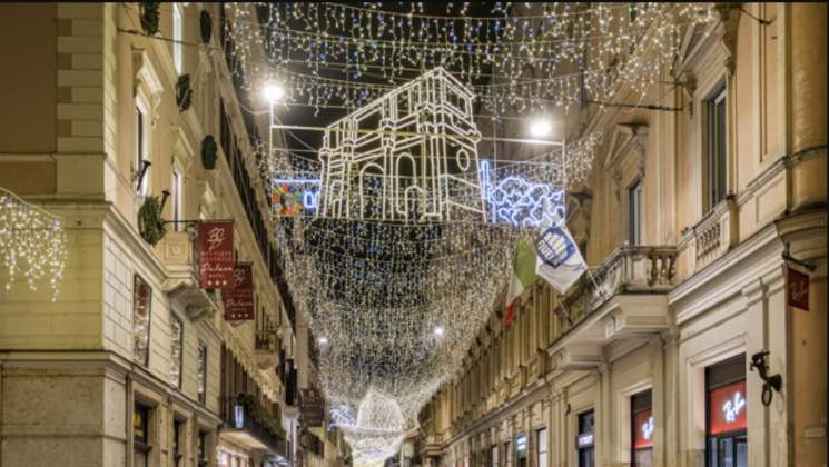 Illuminazione Natale Roma